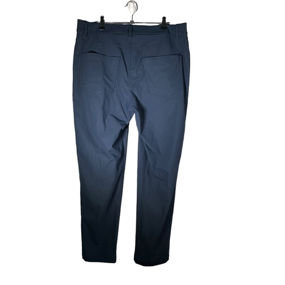 Lululemon ABC Classic-Fit 5 Pocket Pant Size 34 W 32"L Gatsby Blue - Picture 4 of 10